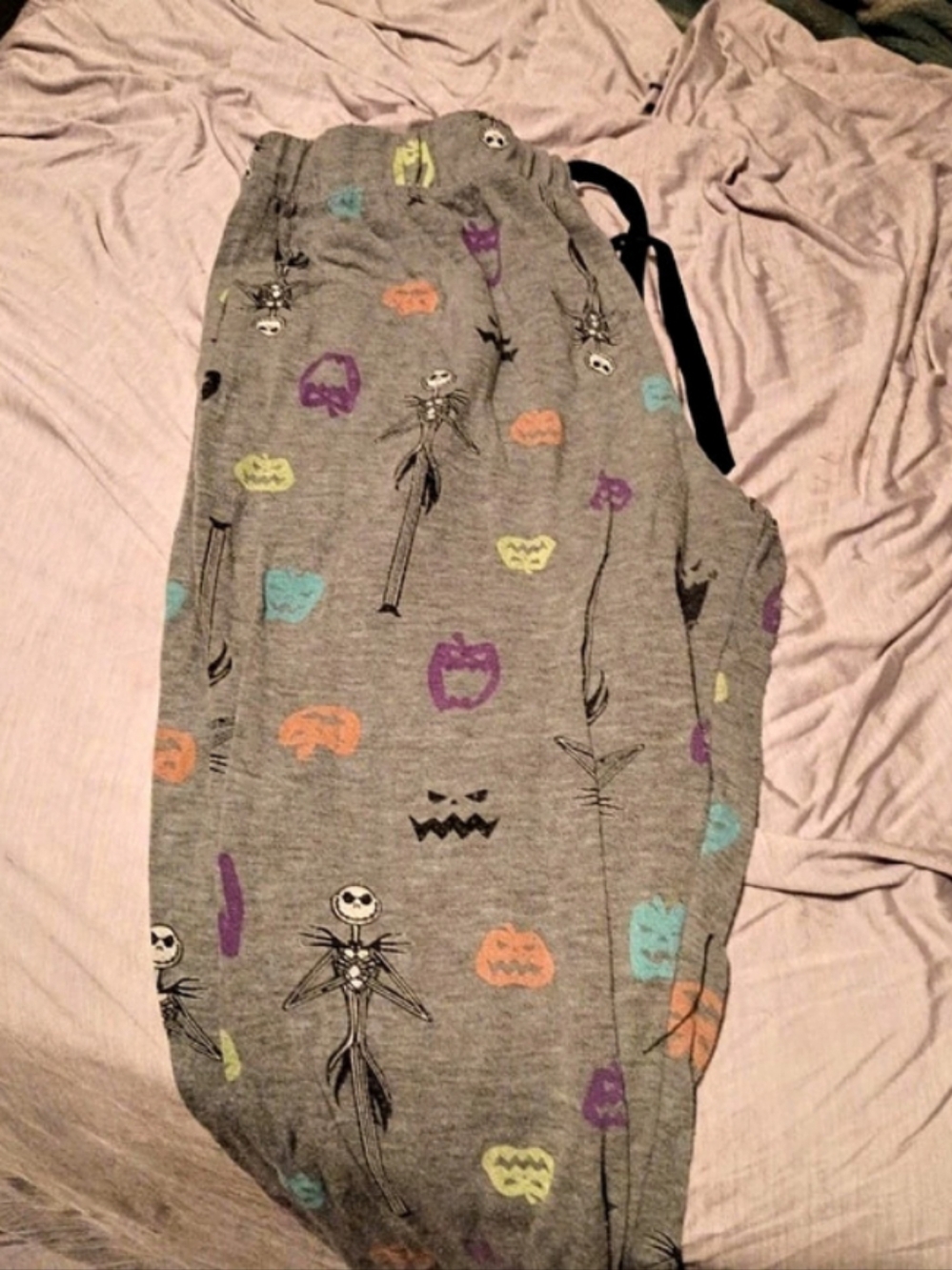 Disney The Nightmare Before Christmas Jack Skellington Pajama Pants With POCKETS